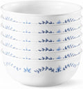 Corelle Vitrelle 6-Piece Soup/Cereal Bowl Set Triple Layer Glass and Chip by Corelle