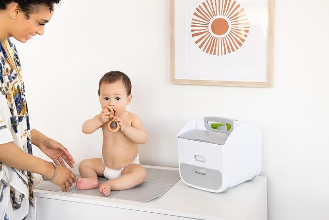 Ubbi Portable Diaper Caddy & Changing Mat, Diaper Storage, Caddy Organizer - Image 3