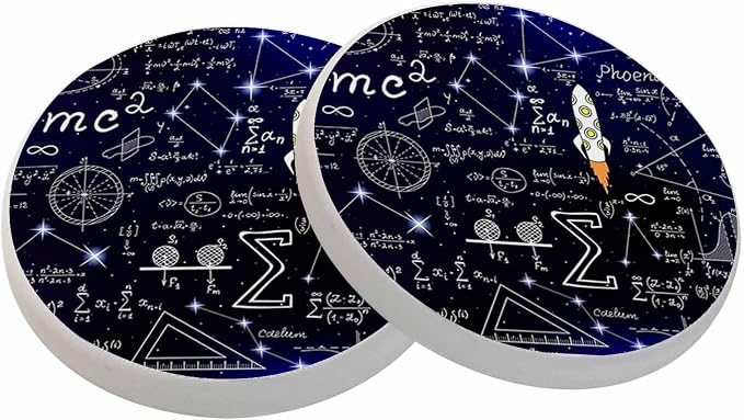 oFloral Physics Formula Coasters by oFloral