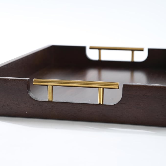Joy&Grace Acacia Wood Ottoman Tray - Image 6