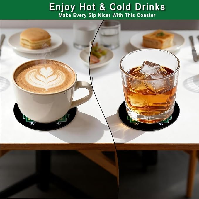 Only You Can Prevent Dumpster Fires Drink Cup Holder Coaster Set of 2, Funny - Image 5