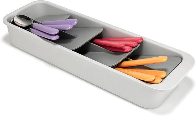 Joseph Joseph DrawerStore Compact Tiered Flatware Cutlery Kitchen Drawer by Unknown