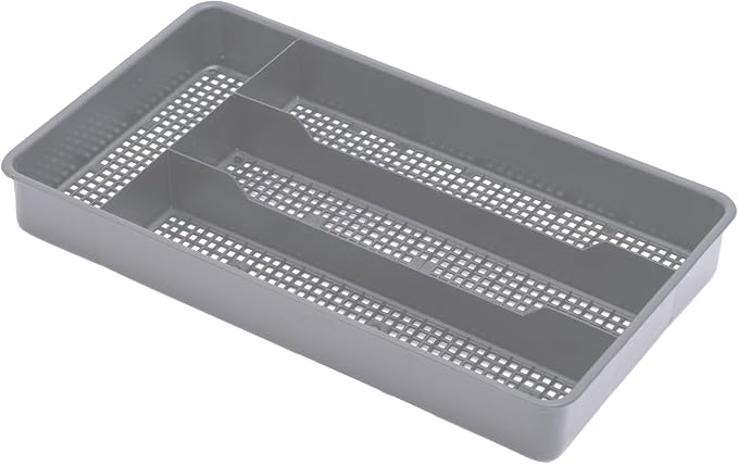 Dial Industries Small Utensil Silverware Kitchen Drawer Organizer, spoons and by DialIndustries