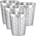 Beasea 10oz Stainless Steel Cups, 4 Pack Double Wall Metal Stackable Insulated by Beasea