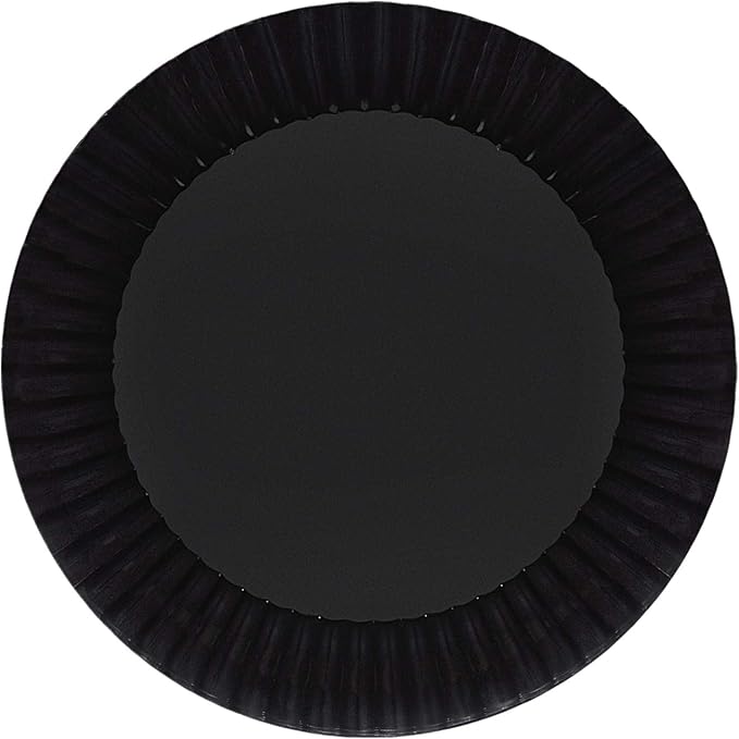Party Essentials Deluxe Quality Hard Plastic 10.25-Inch Party/Dinner Plates by PartyEssentials