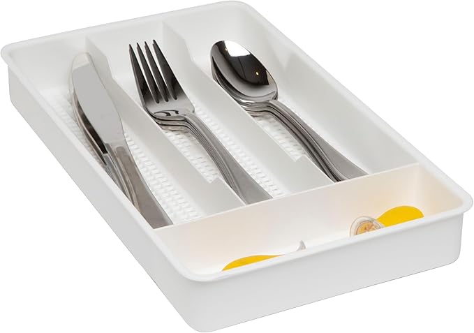 Dial Industries Small Utensil Silverware Kitchen Drawer Organizer, spoons and - Image 5