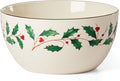 Lenox Holiday Porcelain Christmas Decorative Bowl | dishwasher safe | by Lenox