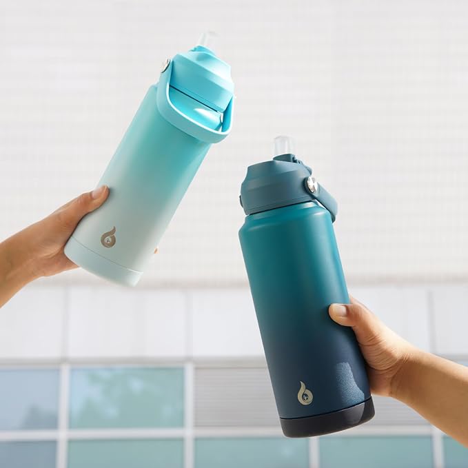 BJPKPK 32oz Insulated Water Bottle, Stainless Steel Bottle - Image 6