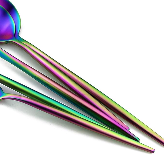 20-Piece 18/10 Stainless Steel Flatware Silverware, Luxury Dinnerware Set - Image 6