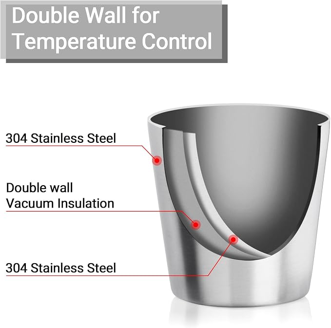 Beasea Stainless Steel Cups 6 oz, 4 Pack Small Stainless Steel Tumbler Bulk - Image 3