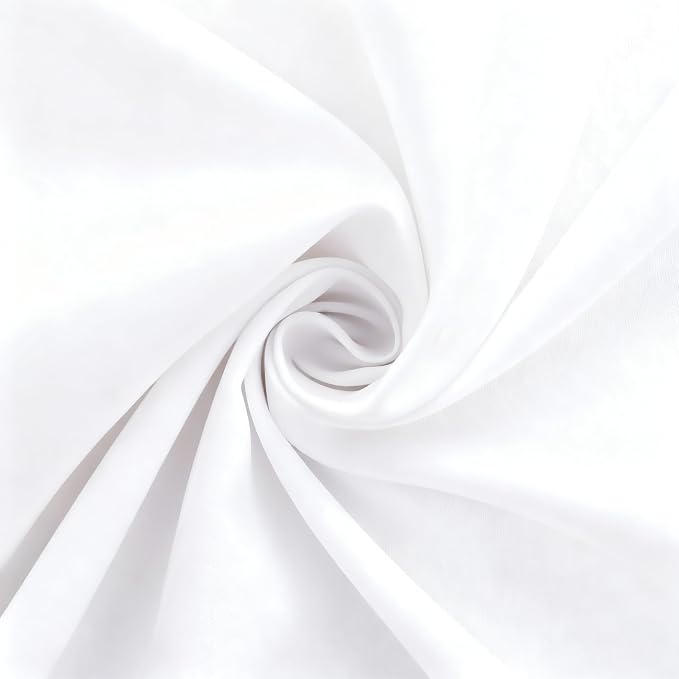 FOLINS&HOME White Waterproof Decorative Table Runner 90 Inches Long | 210GSM - Image 7