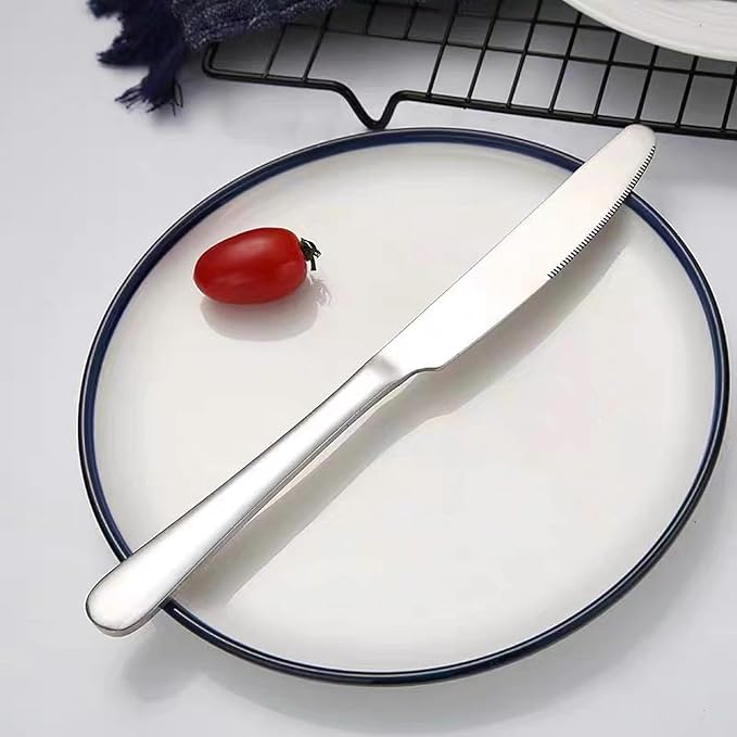 Stainless Steel Butter Knife, Dinner Knives, Spreader Table Knives, Suitable - Image 7