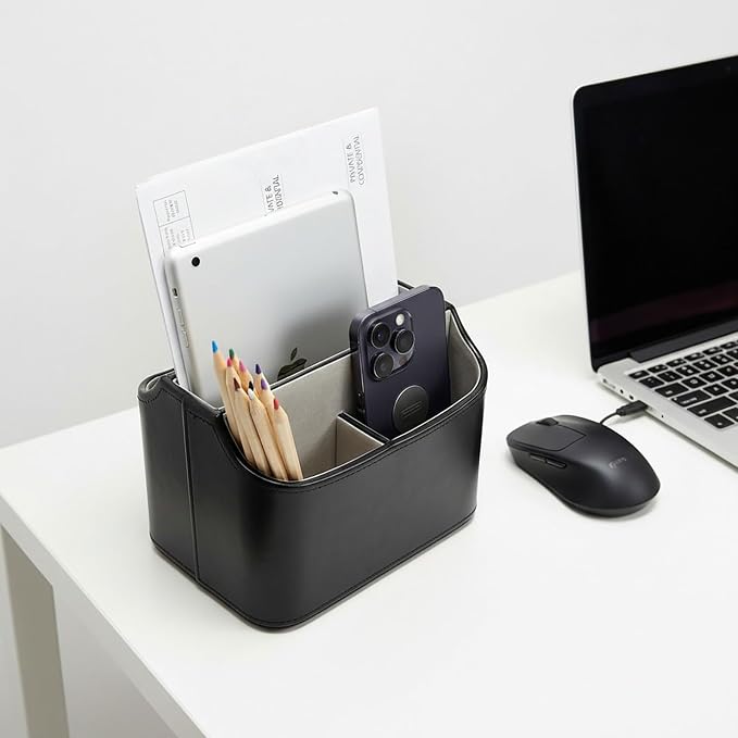 UnionBasic Rotating Desk Organizer, 360 Desk Spinning Caddy, Desktop TV - Image 4