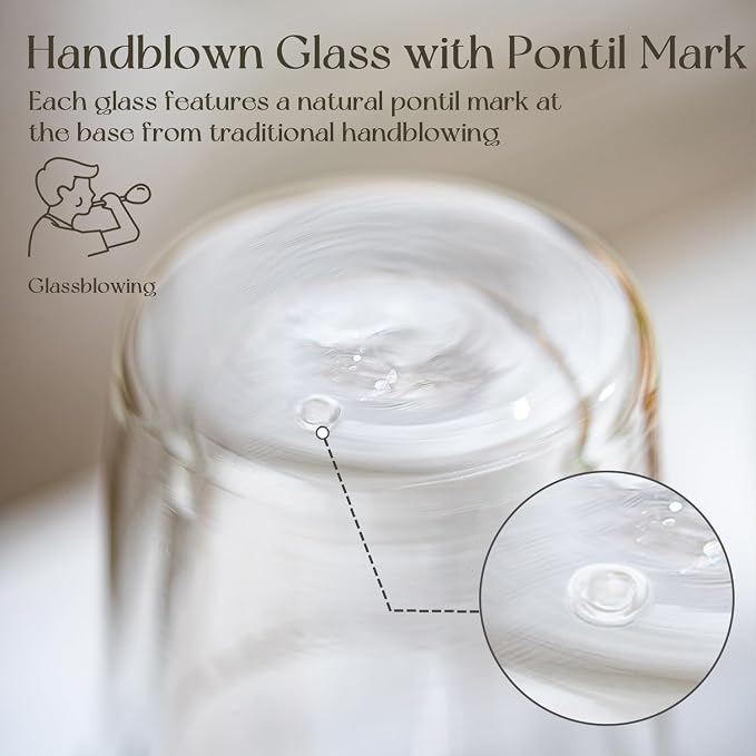 KEMORELA 16oz Clear Glass tumbler - Image 9