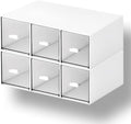 Desktop Organizer With 6 Drawers, Pencil Box, Stationary Organizer | 2 Tiers by OSteedWares