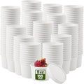 Fulmoon 100 Pack Paper Soup Containers by Fulmoon