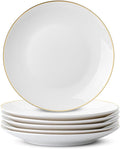 BTaT- White Dessert Plates by BrewToATea