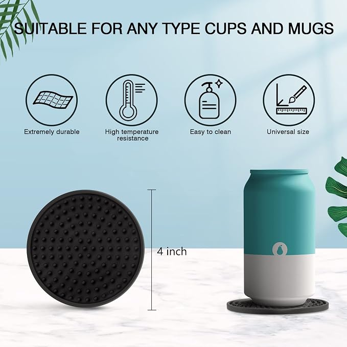 Silicone Drink Coasters - Image 9