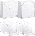 Patelai 8 Pack Crystal Acrylic Clear Napkin Holder by Patelai