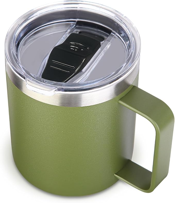 Volhoply 14oz Insulated Stainless Steel Coffee Mug by LiveFully%EF%BC%8CDrinkFreely%E2%80%94KeepGoingwithVolhoply%EF%BC%81