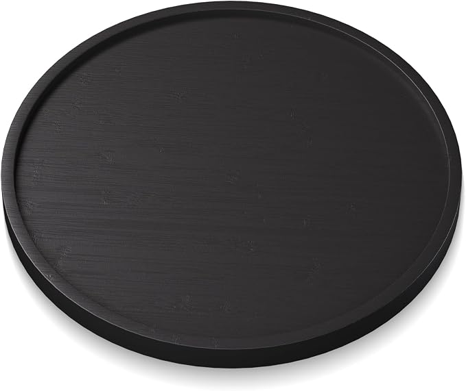 VERTORGAN Bamboo Serving Tray, 9.8 Inch Trays, Home Decor | Coffee Table Tray by VERTORGAN