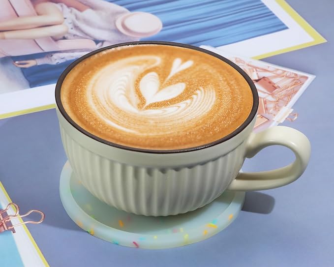 ONLYKXY 3pcs Silicone Luminous Bar Coaster Modern Cup Drink Mat Plate Creative - Image 3