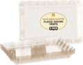 6 Pack Gold Glitter Plastic Serving Trays by R-KAY