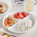 RUIBOLU Unbreakable Divided Plates 5PCS by RUIBOLU