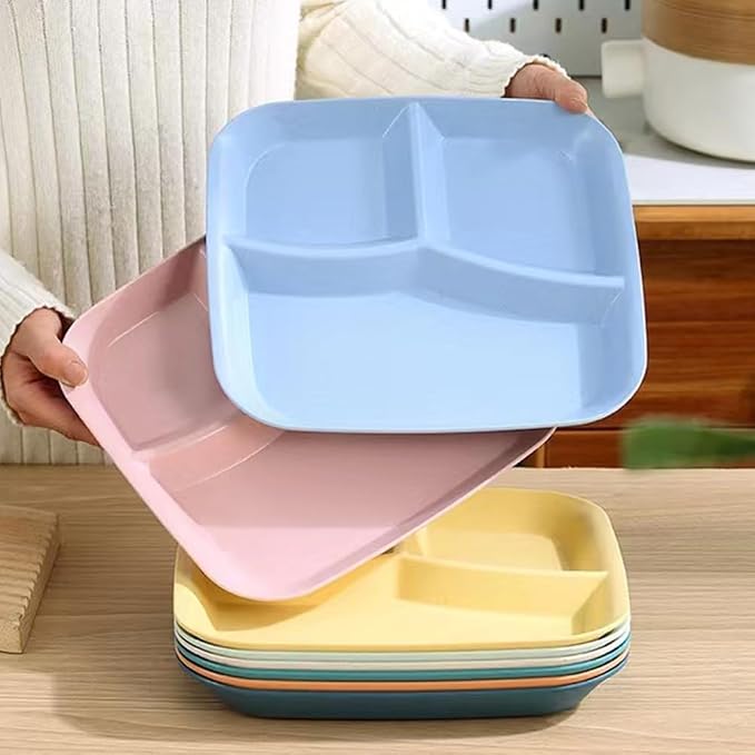 Unbreakable Wheat Straw Dinner Plates - Image 8