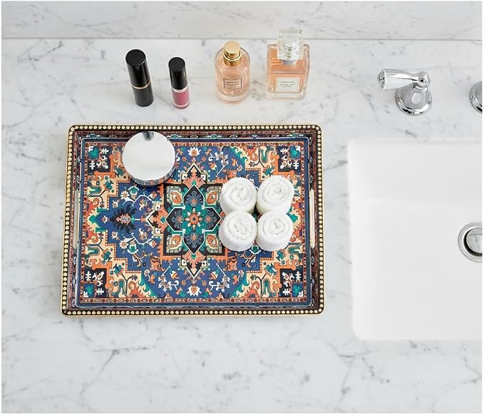 Boho Persian Rug Pattern Serving Tray - Image 7