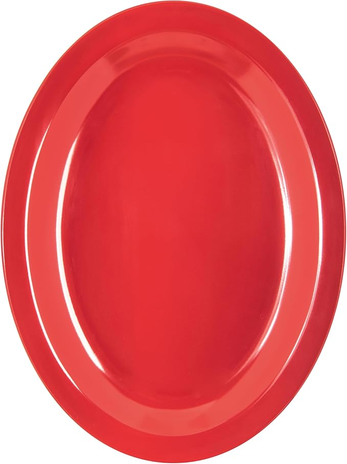 Carlisle FoodService Products Kingline Plastic Oval Platter Oval Tray by CarlisleFoodServiceProducts