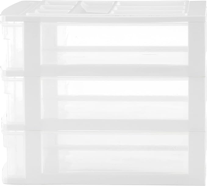 Gracious Living 3-Drawer Desktop and Countertop Organizer Drawer Set - Image 6