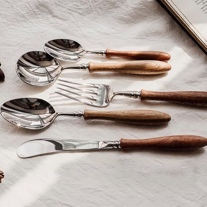 30 Piece Silverware Set Service - Image 2