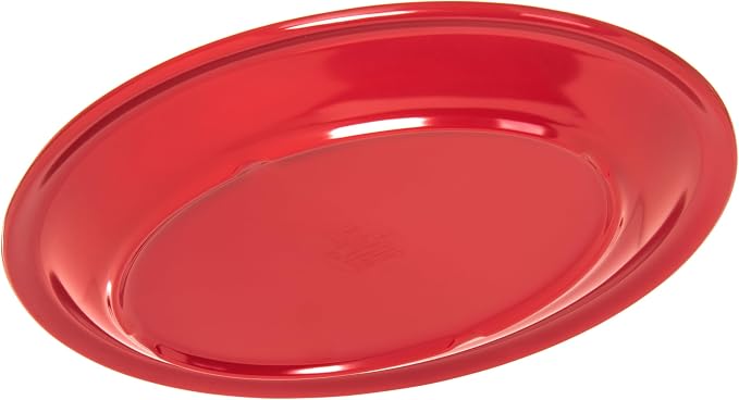 Carlisle FoodService Products Kingline Plastic Oval Platter Oval Tray - Image 4