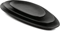 vicrays Large Oval Serving Platters, Stackable Serving Trays Serving Plates by VicraysCeramic