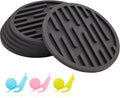 Coasters for Drinks, Silicone Coasters for Coffee Table 6 Set, Heat Resistant by BuyItNow