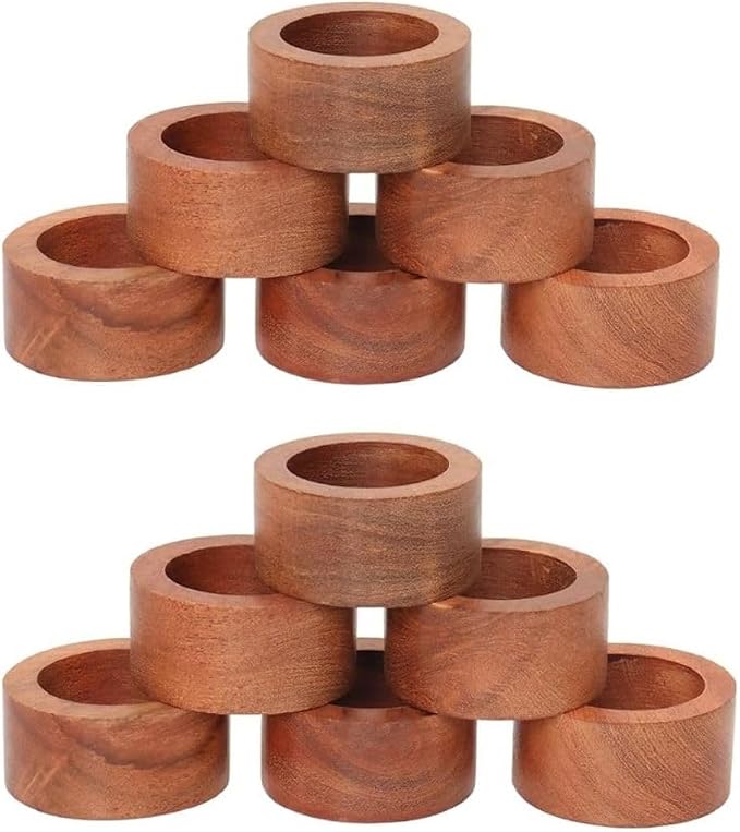 Wooden Napkin Ring for Weddings Dinner Parties or Every Day Use by ARN+Craft