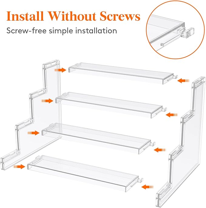 Lifewit Perfume Organizer, Cologne Stand Tool-Free Assembly, Nail Polish - Image 3