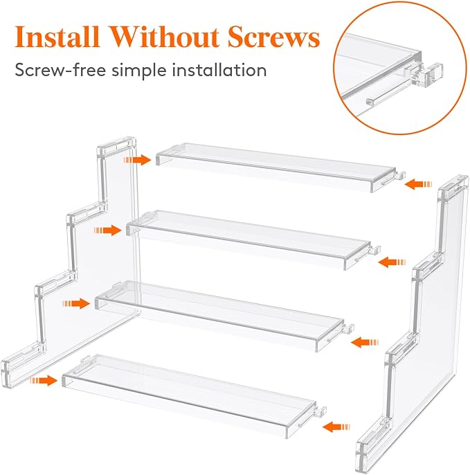 Lifewit Perfume Organizer, Cologne Stand Tool-Free Assembly, Nail Polish - Image 3
