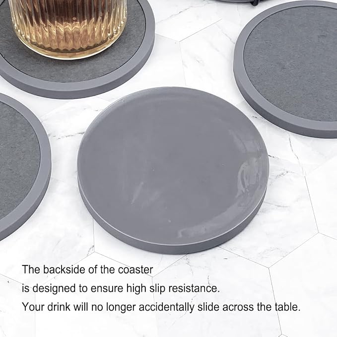 Absorbent Coasters for Drinks - Image 3
