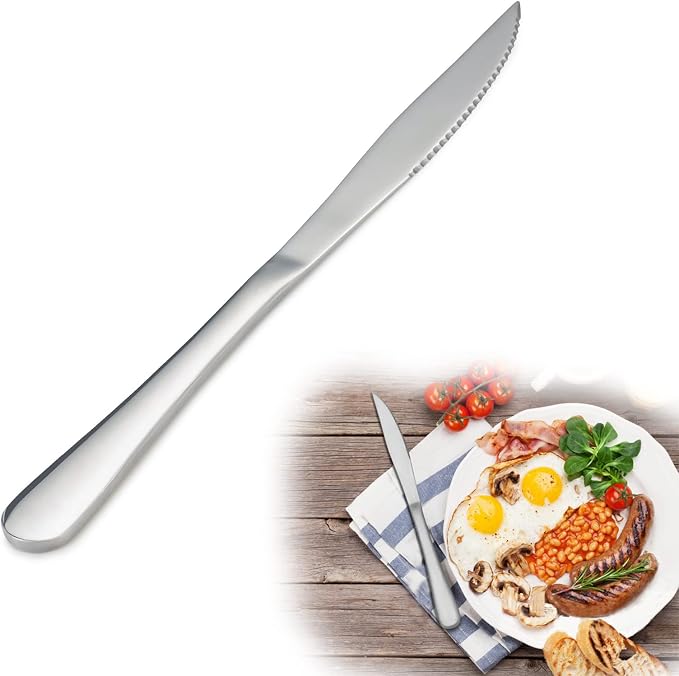 20-Piece Steak Knife and Dinner Fork Set - Image 2