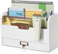 Flexzion Wood Desk Organizer, 3-Tier Mail Organizer by Flexzion