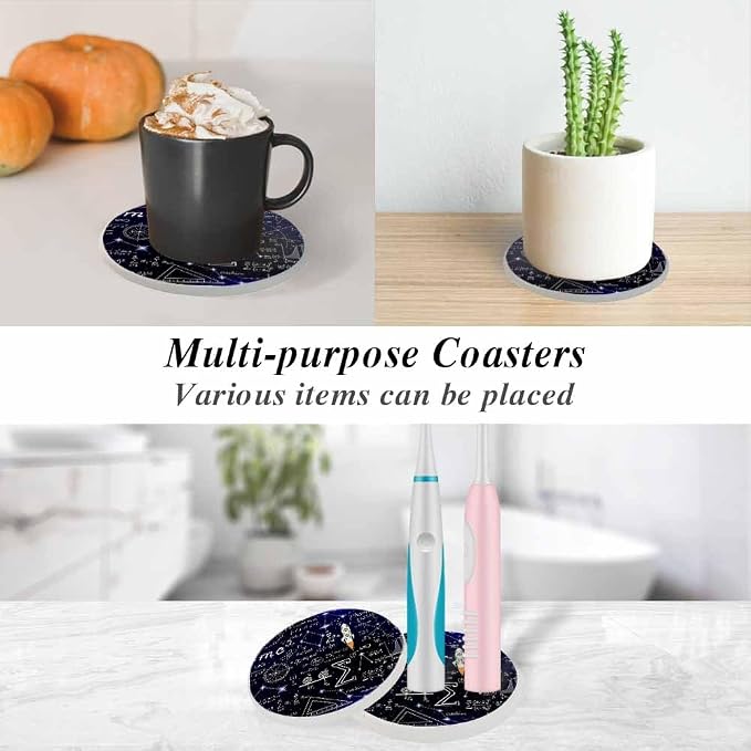 oFloral Physics Formula Coasters - Image 6
