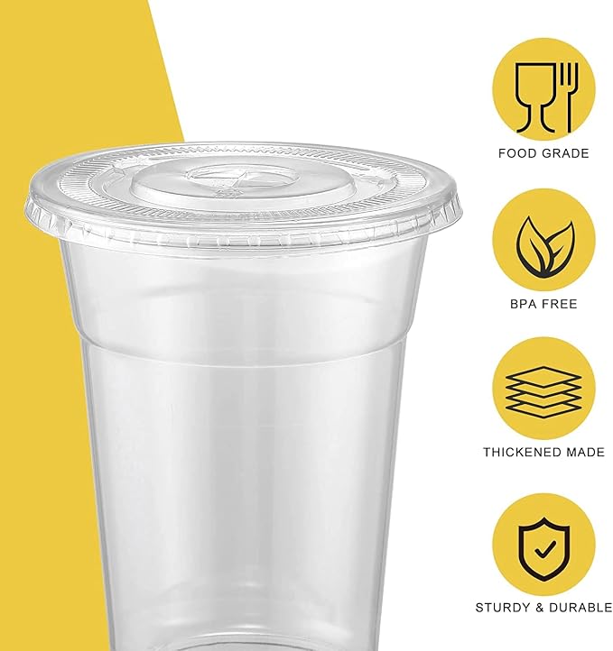 VITEVER [100 Sets - 24oz Plastic Cups - Image 3