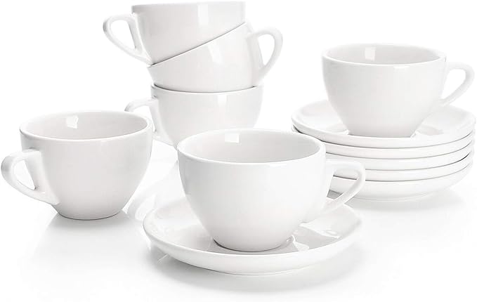 Sweese 6 Ounce Cappuccino Cups by Sweese