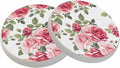 oFloral Pink Rose Coasters for Drinks Nature Vintage Spring Romance Chic Drink by oFloral