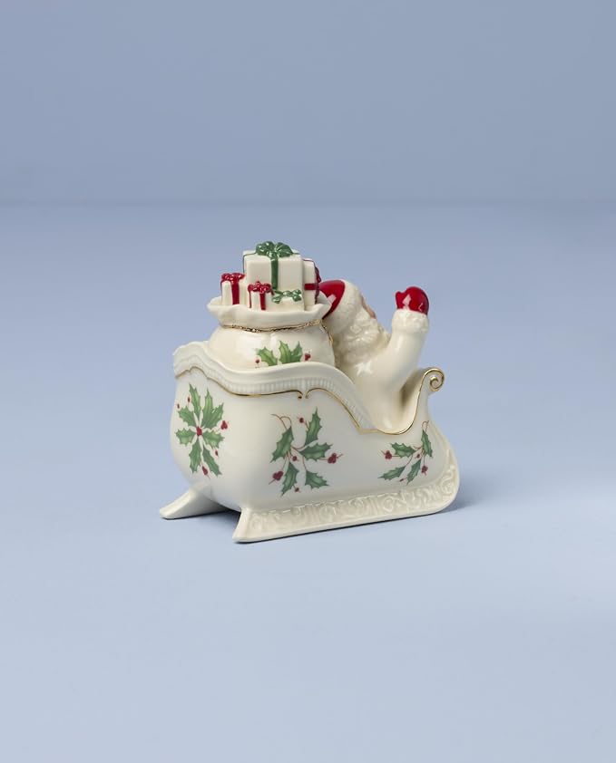 Lenox 897754 Holiday Figural Salt & Pepper Set, Christmas Dishes, Festive - Image 6