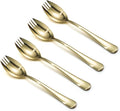 Alata Champagne Gold Mirror Sporks 8-Pack Set Stainless Steel Sporks, 7.4 by Alata