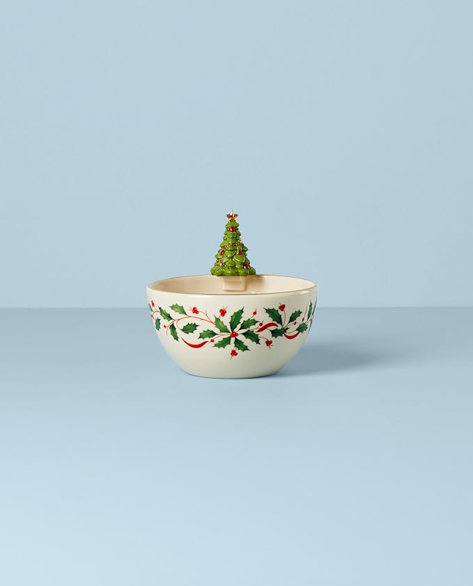 Lenox 893505 Holiday Tree Bowl, Christmas Hosting - Image 2