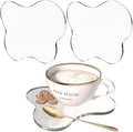 2Pcs Cute Clear Cloud Acrylic Drink Coasters by PITBVO